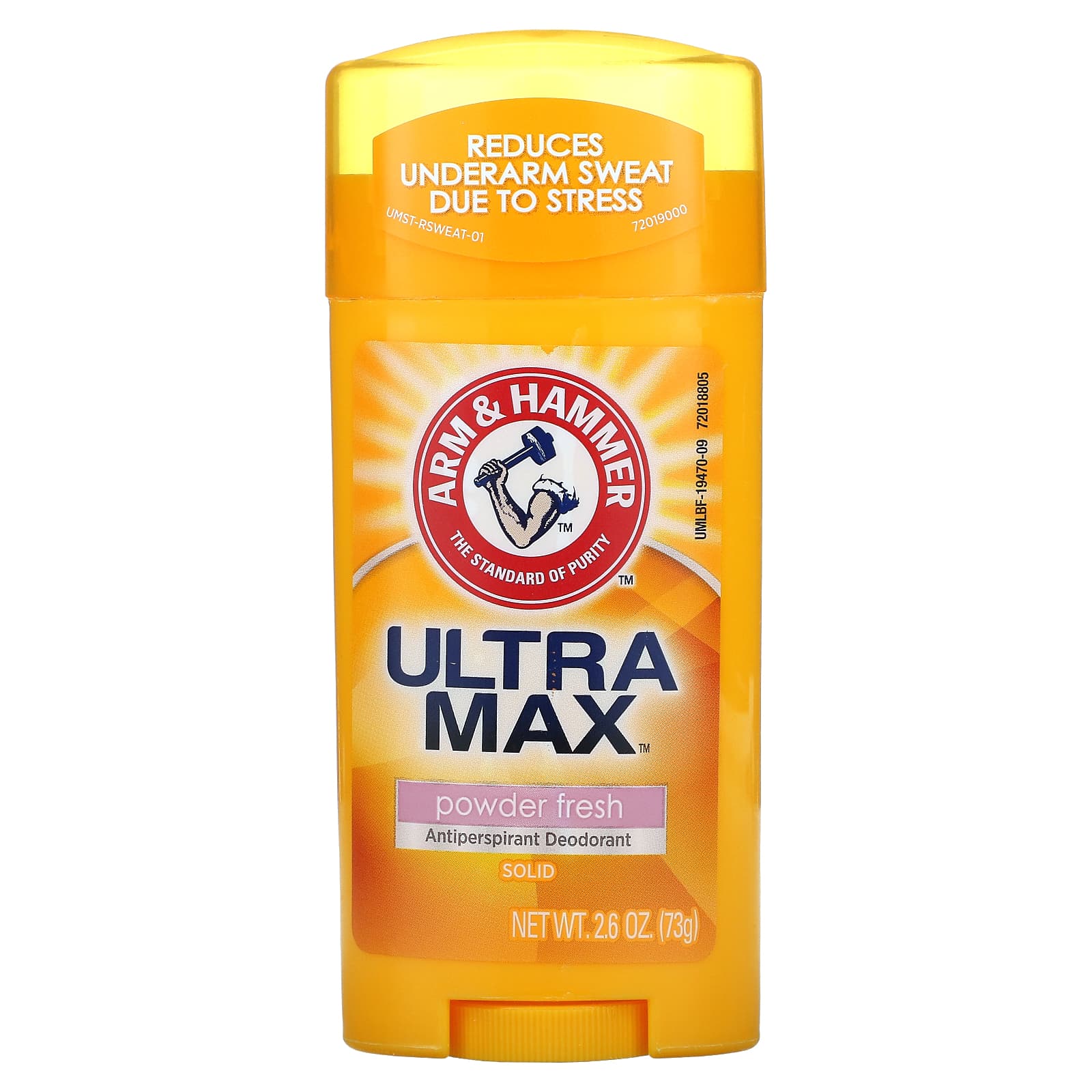 Arm & Hammer-UltraMax-Solid Antiperspirant Deodorant- Powder Fresh-2.6 oz (73 g)