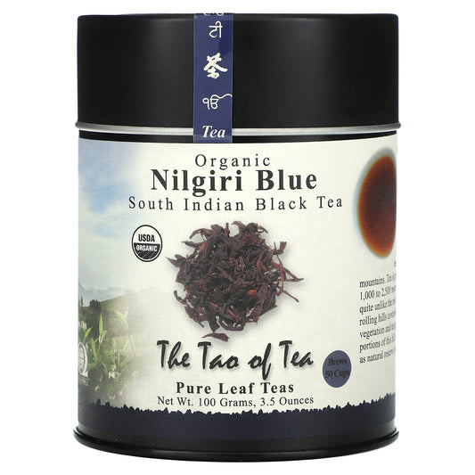 The Tao of Tea-Organic South Indian Black Tea-Nilgiri Blue-3.5 oz (100 g)