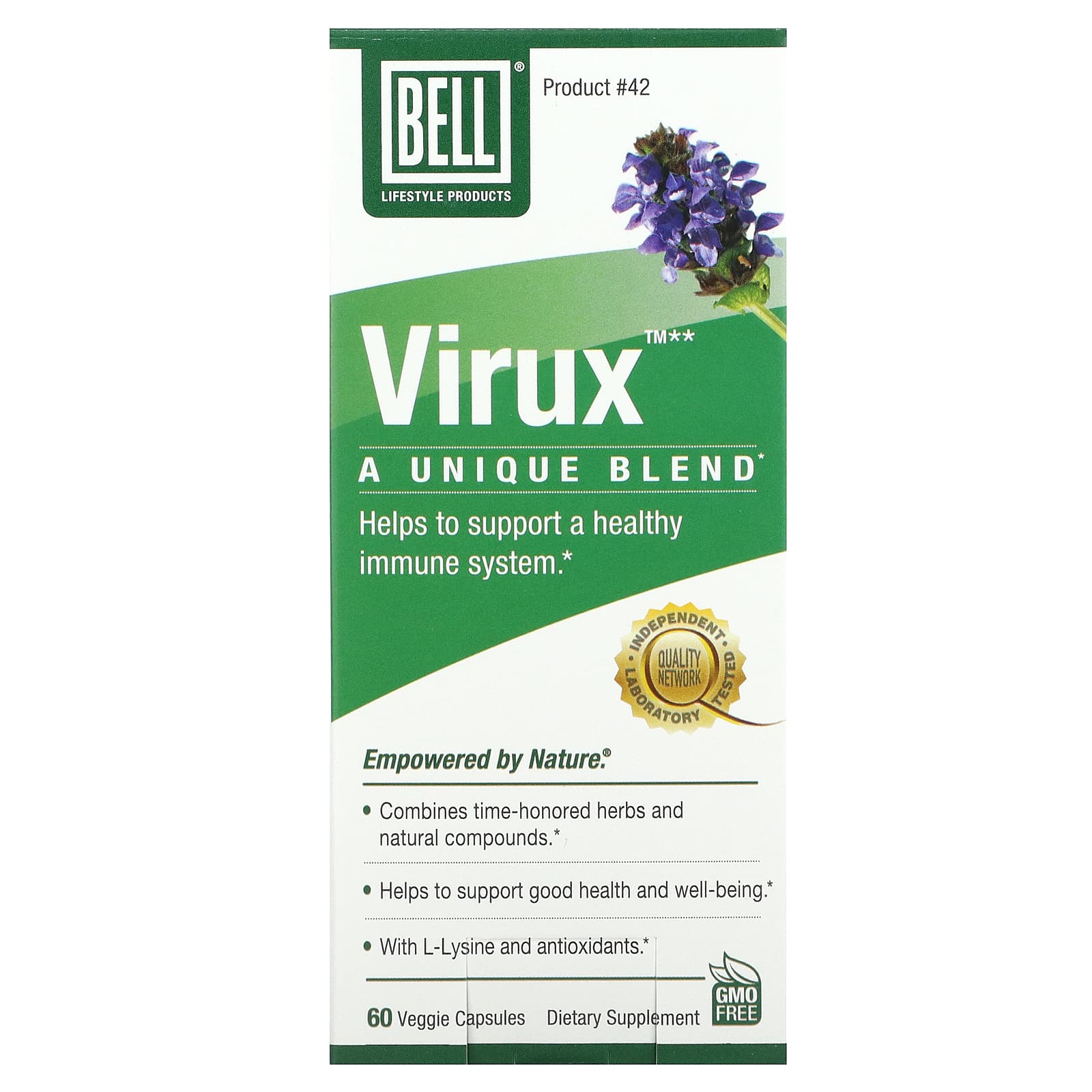 Bell Lifestyle-Virux-A Unique Blend-60 Veggie Capsules