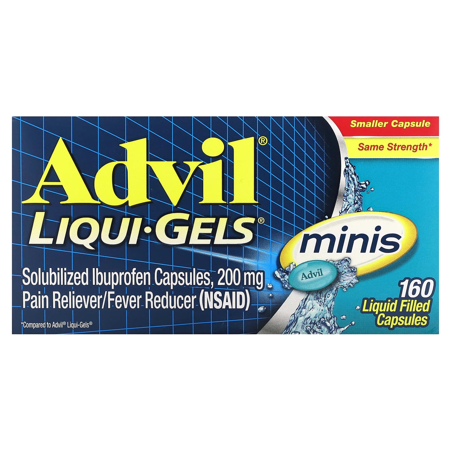 Advil-Liqui-Gels-Minis-200 mg-160 Liquid Filled Capsules