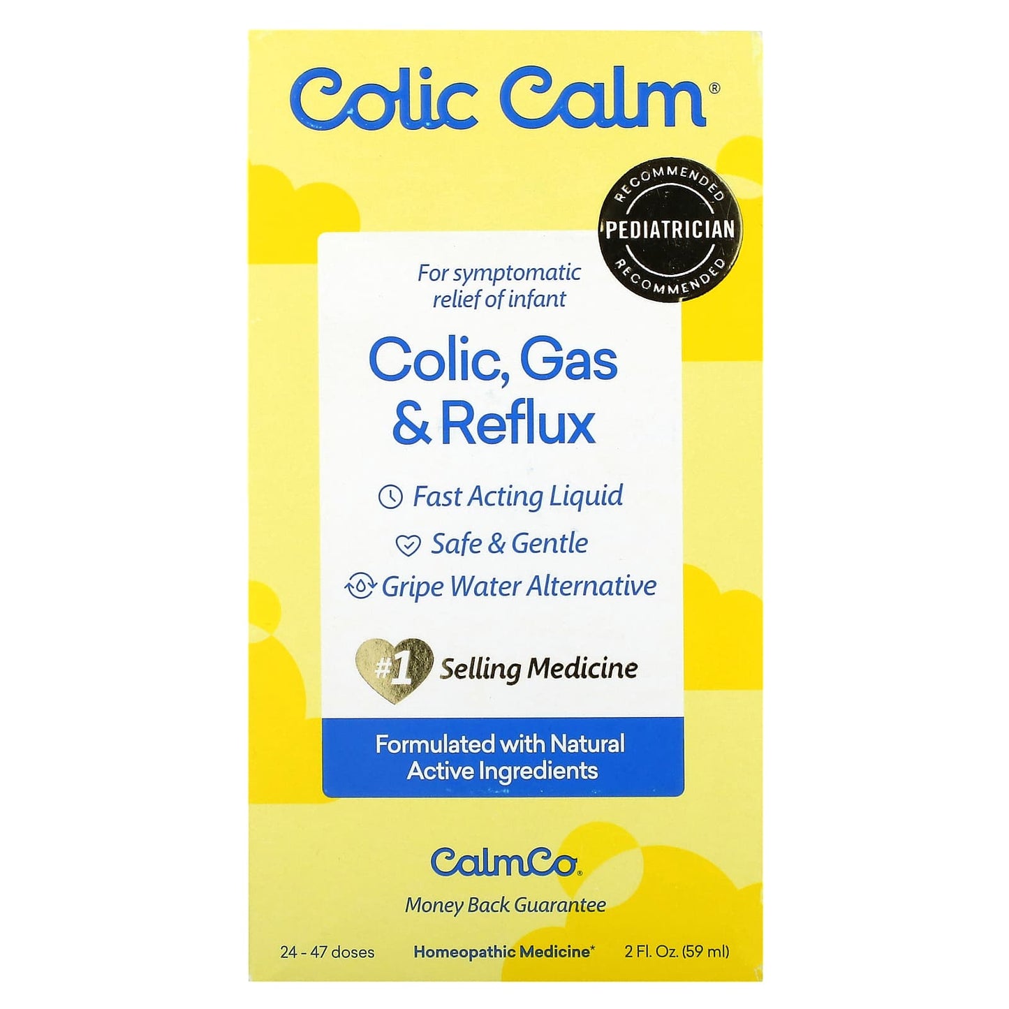 Colic Calm-Colic-Gas & Reflux-For Infants-2 fl oz (59 ml)