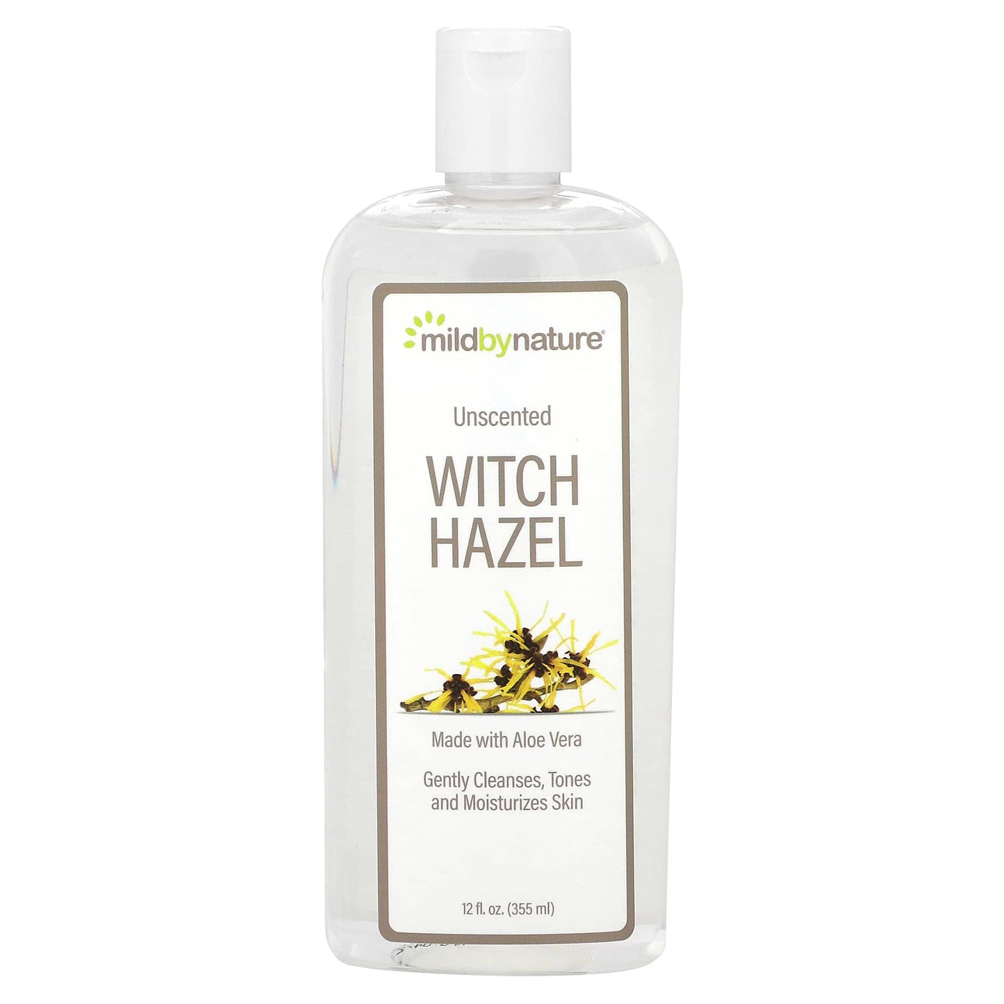 Mild By Nature-Witch Hazel-Unscented-Alcohol-Free-12 fl oz (355 ml)