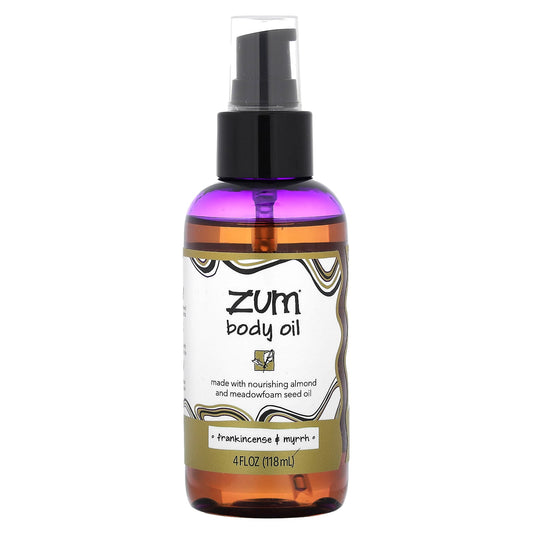 ZUM-Body Oil-Frankincense & Myrrh-4 fl oz (118 ml)