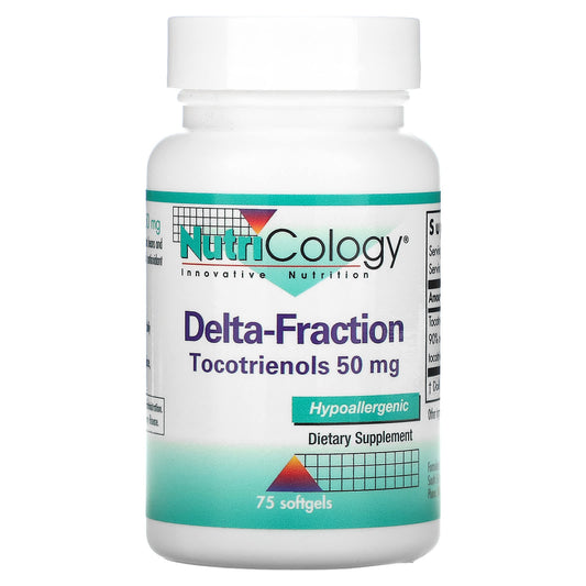 Nutricology-Delta-Fraction-Tocotrienols-50 mg-75 Softgels