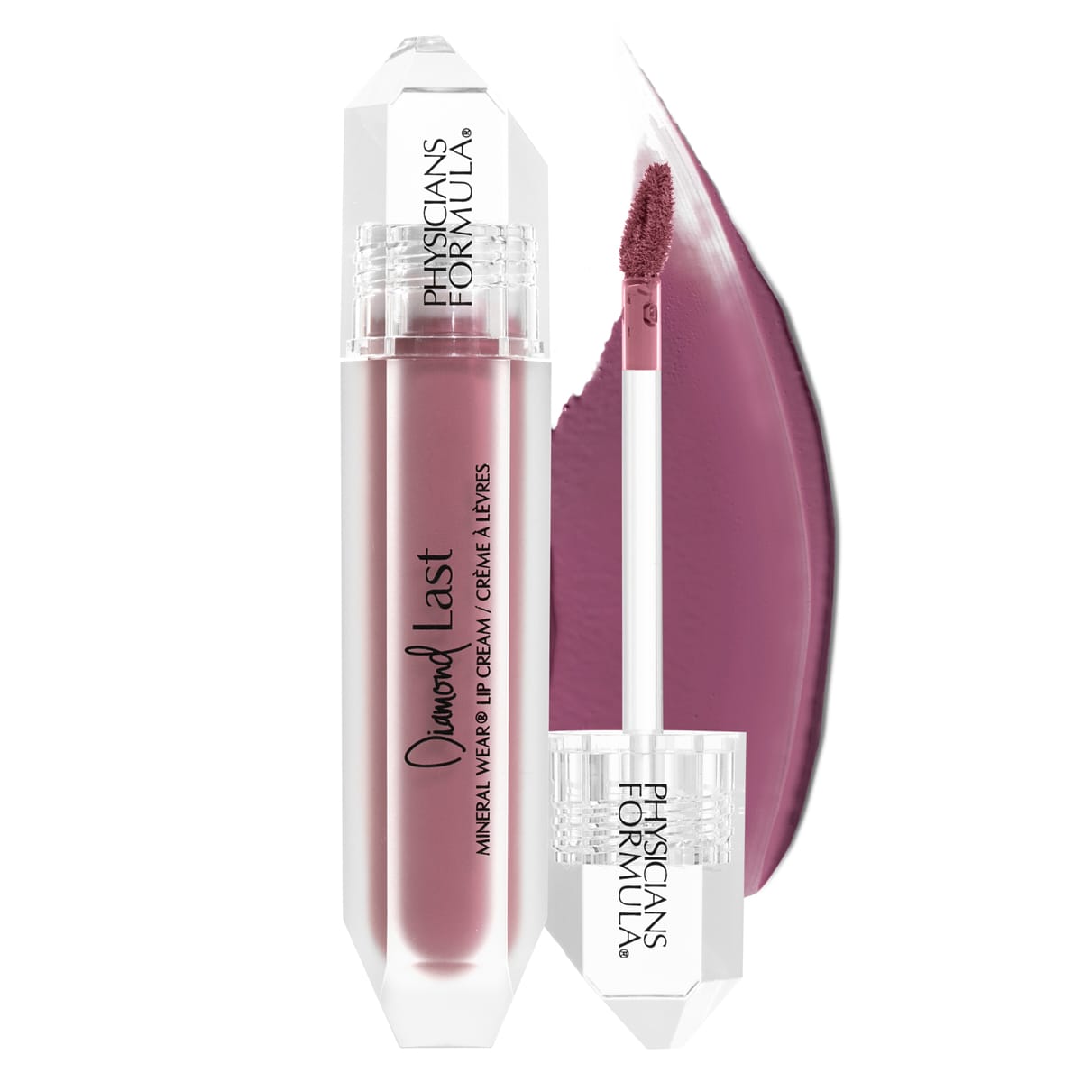 Physicians Formula, Diamond Last, Mineral Wear Lip Cream, 1712801 Majestic Mauve, 0.16 fl oz (4.8 ml)