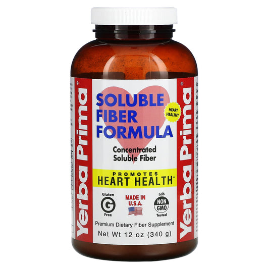 Yerba Prima-Soluble Fiber Formula-12 oz (340 g)