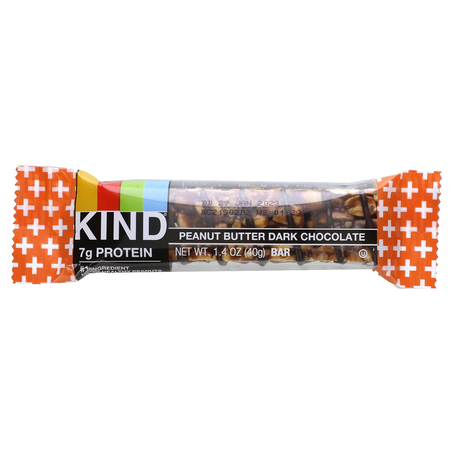 KIND Bars, Protein Bars, Peanut Butter Dark Chocolate, 12 Bars, 1.4 oz (40 g) Each