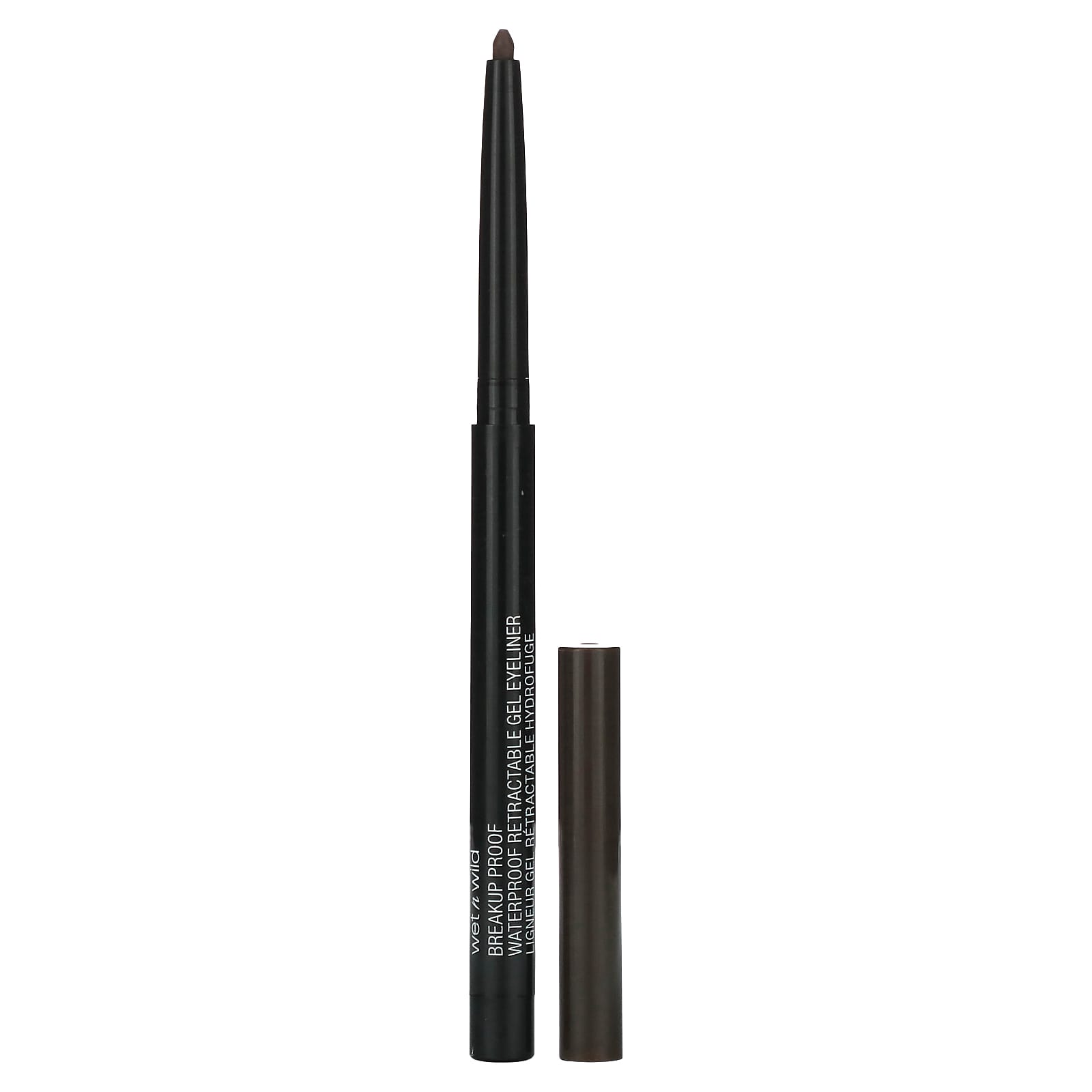 wet n wild-Breakup Proof-Waterproof Retractable Gel Eyeliner-Black Brown-0.008 oz (0.23 g)