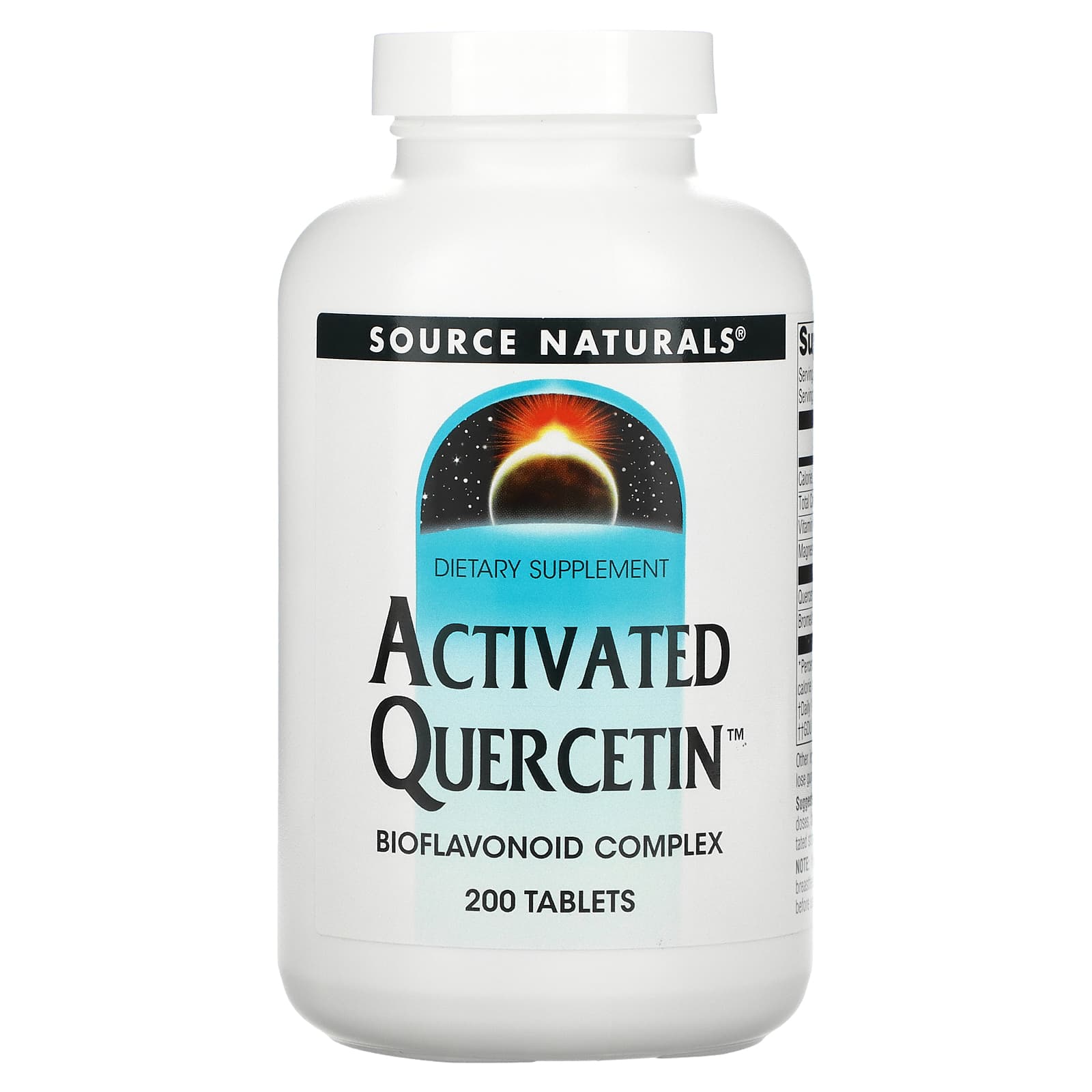 Source Naturals-Activated Quercetin-200 Tablets