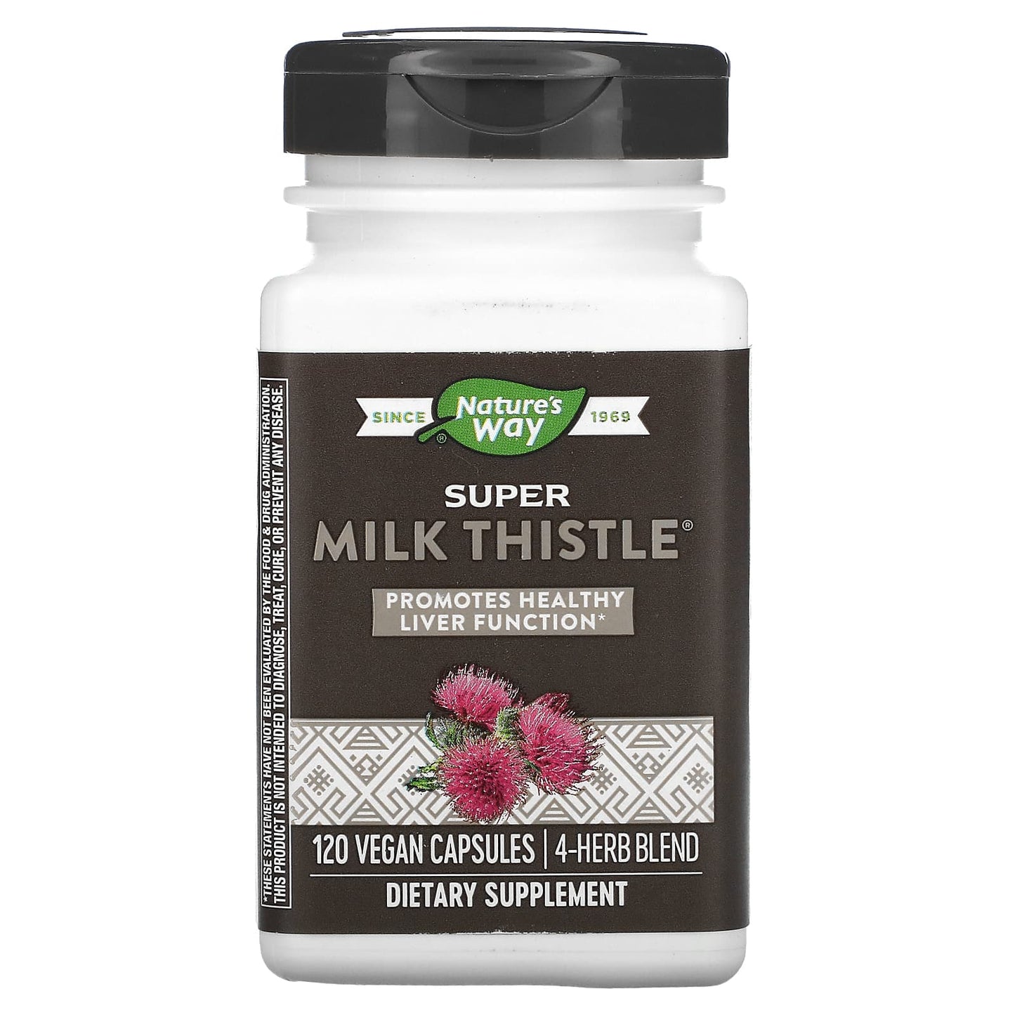 Nature's Way-Super Milk Thistle-120 Vegan Capsules