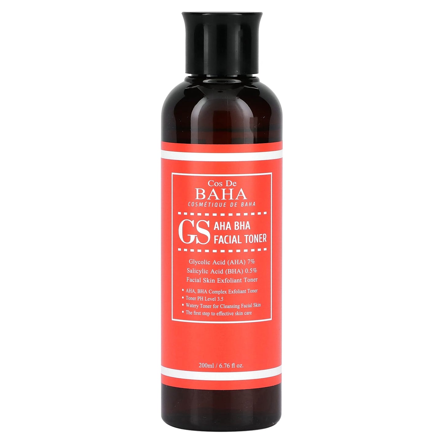 Cos De BAHA-GS-AHA BHA Facial Toner-6.76 fl oz (200 ml)