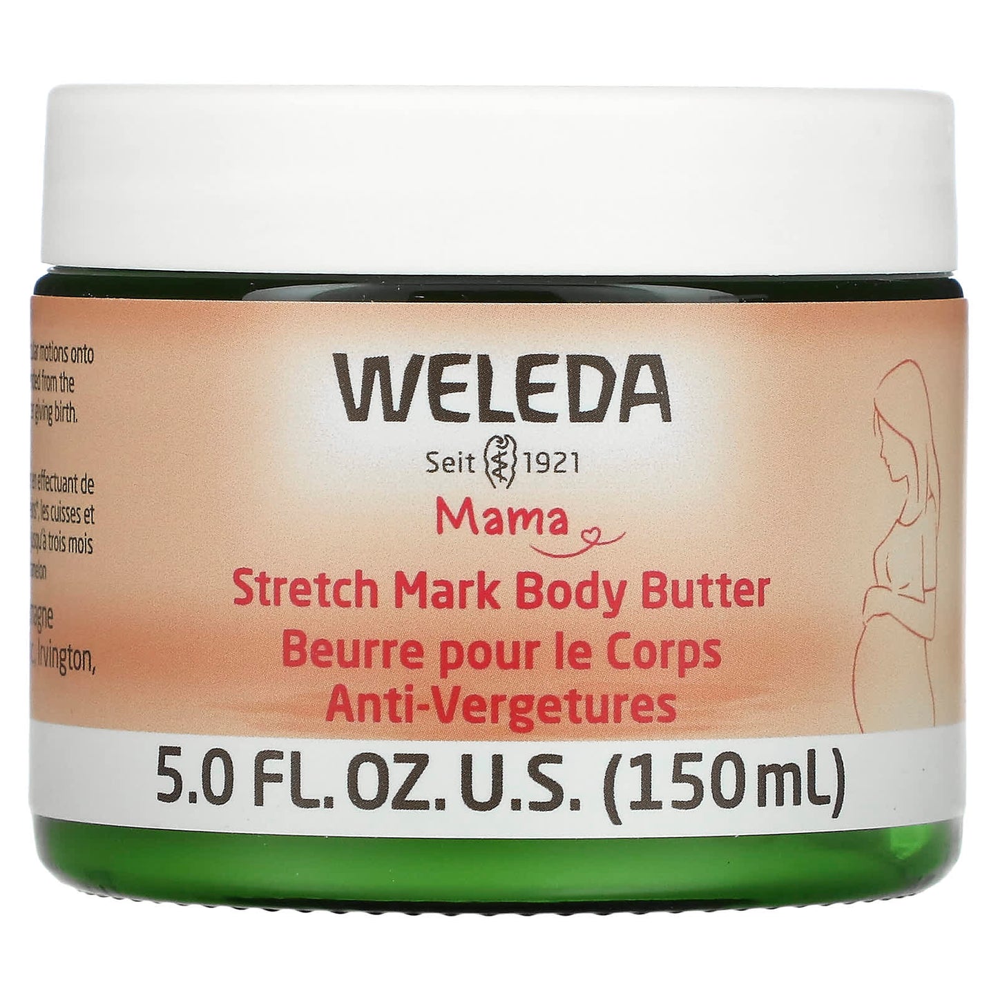 Weleda-Mama-Stretch Mark Body Butter-5 fl oz (150 ml)