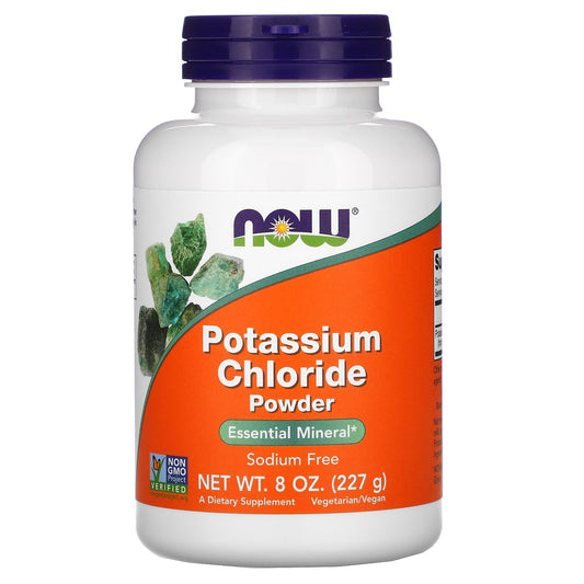 NOW Foods-Potassium Chloride Powder-8 oz  (227 g)