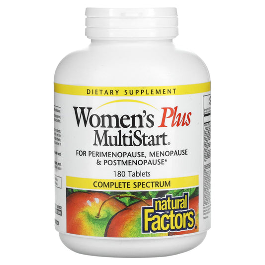 Natural Factors-Women's Plus MultiStart-180 Tablets