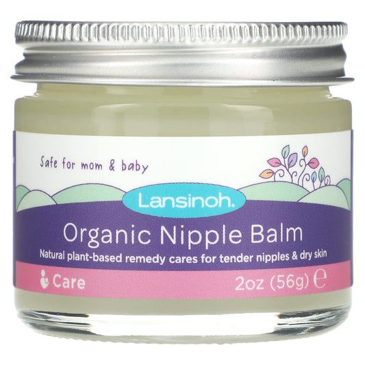 Lansinoh-Organic Nipple Balm-2 oz (56 g)