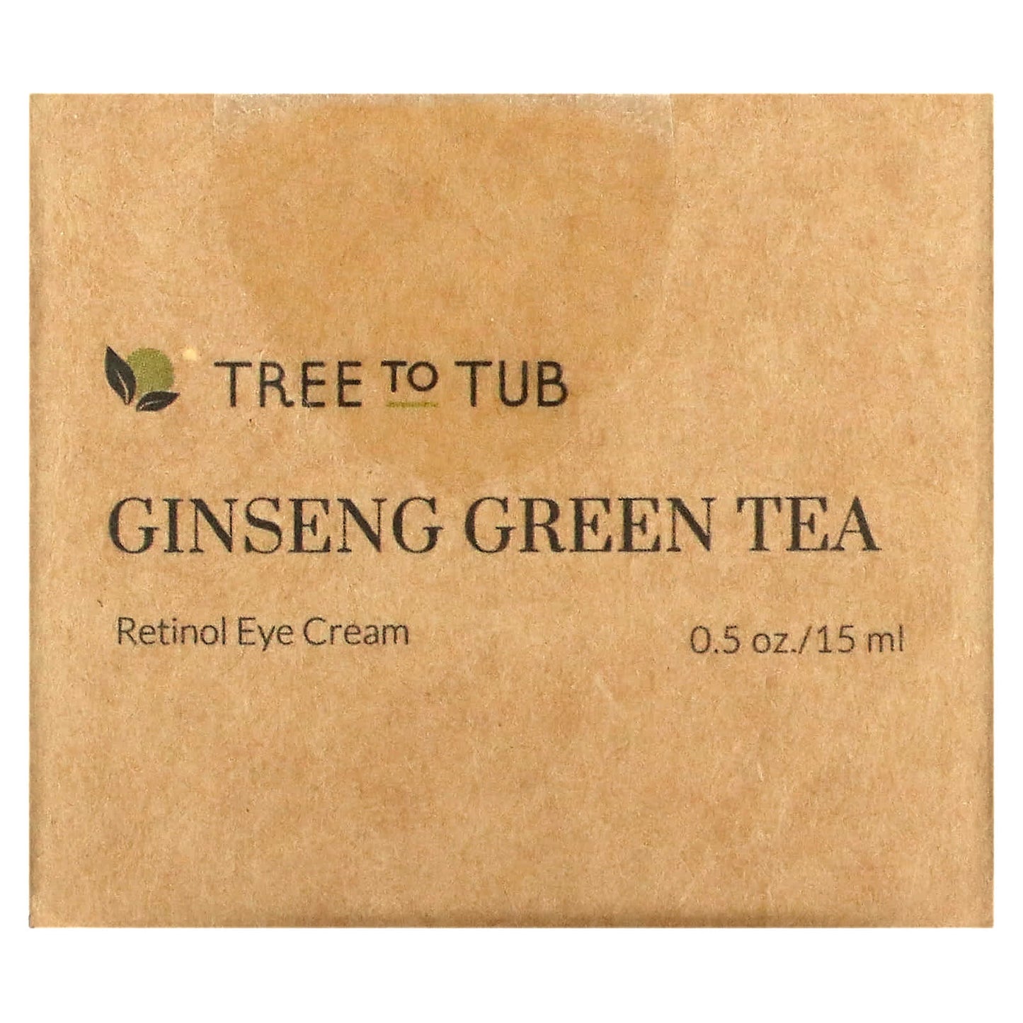 Tree To Tub, Retinol Anti Aging & Wrinkle Night Eye Cream for Puffy Eye Bags, Dark Circles, Under Eye Sensitive Skin, 0.5 fl oz (15 ml)