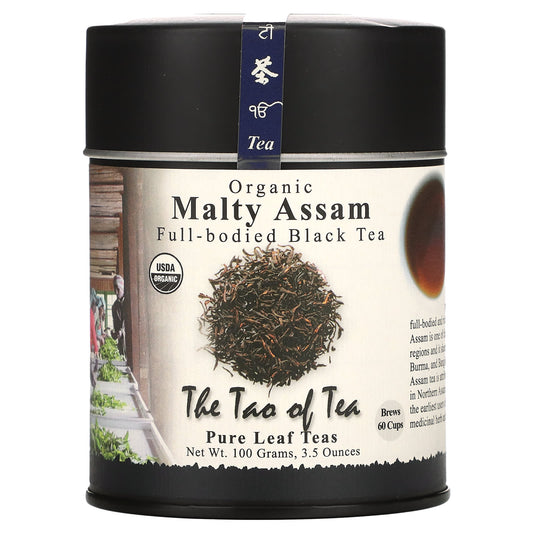 The Tao of Tea-Organic Full Bodied Black Tea-Malty Assam-3.5 oz (100 g)