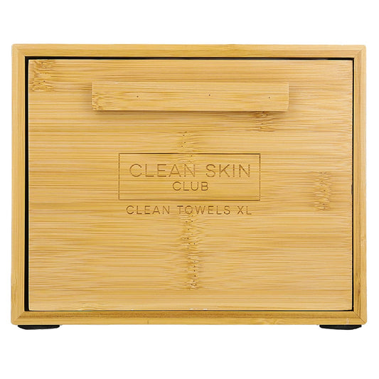 Clean Skin Club-Luxe Bamboo Box-Clean Towels XL-50 Count