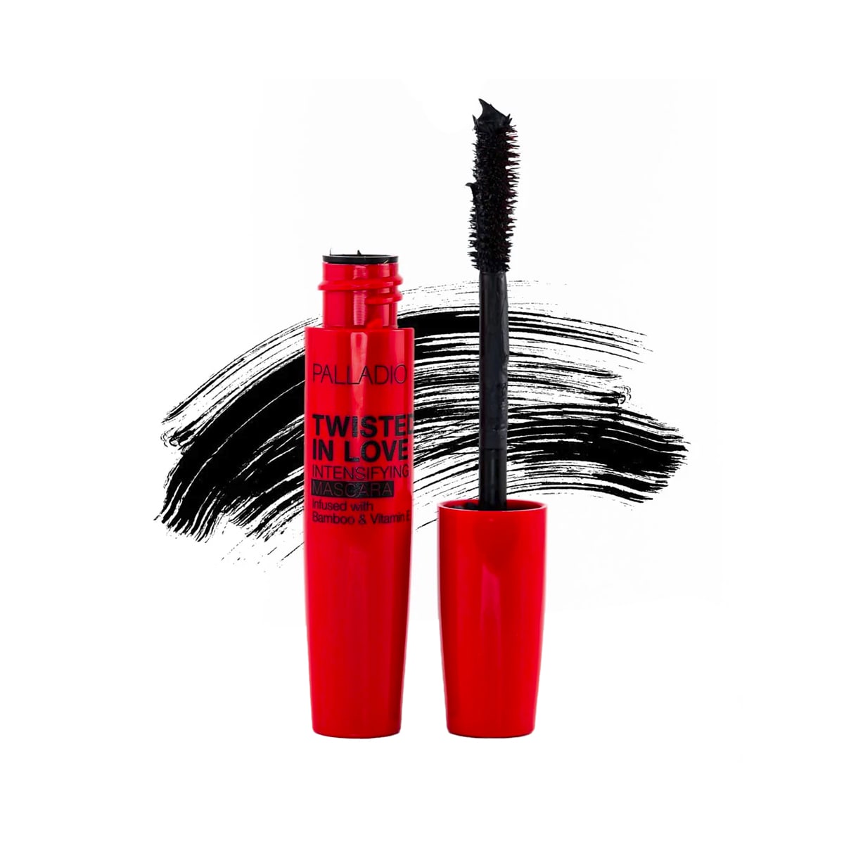 Palladio, Twisted In Love, Intensifying Mascara, Black, 0.34 fl oz (10 ml)