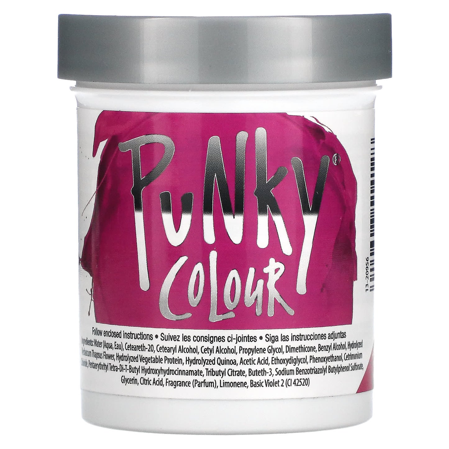 Punky Colour, Semi-Permanent Conditioning Hair Color, Flamingo Pink, 3.5 fl oz (100 ml)