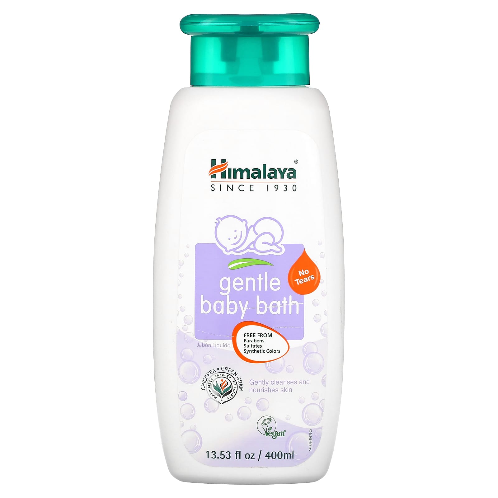 Himalaya-Gentle Baby Bath-13.53 fl oz (400 ml)