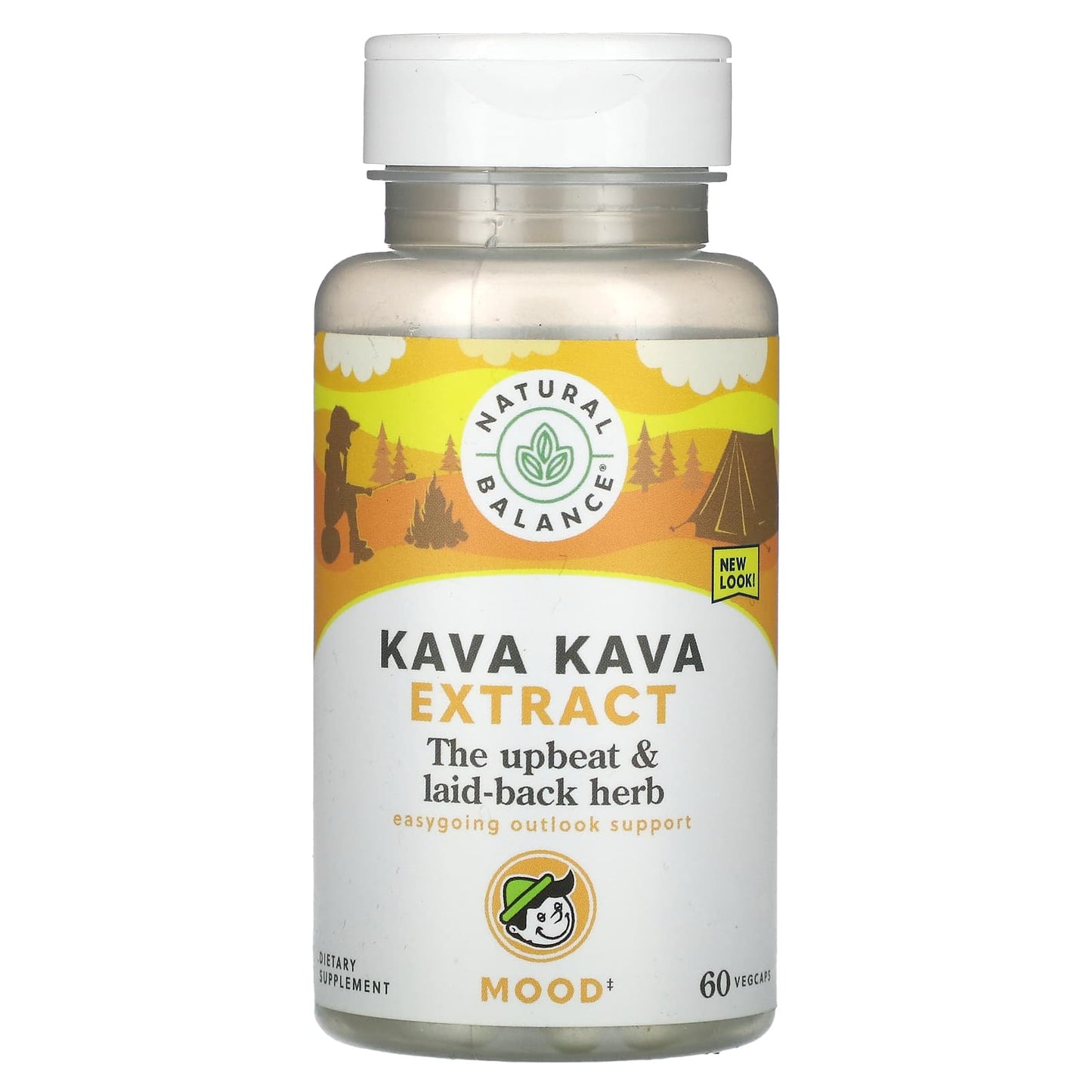 Natural Balance-Kava Kava Extract-60 VegCaps