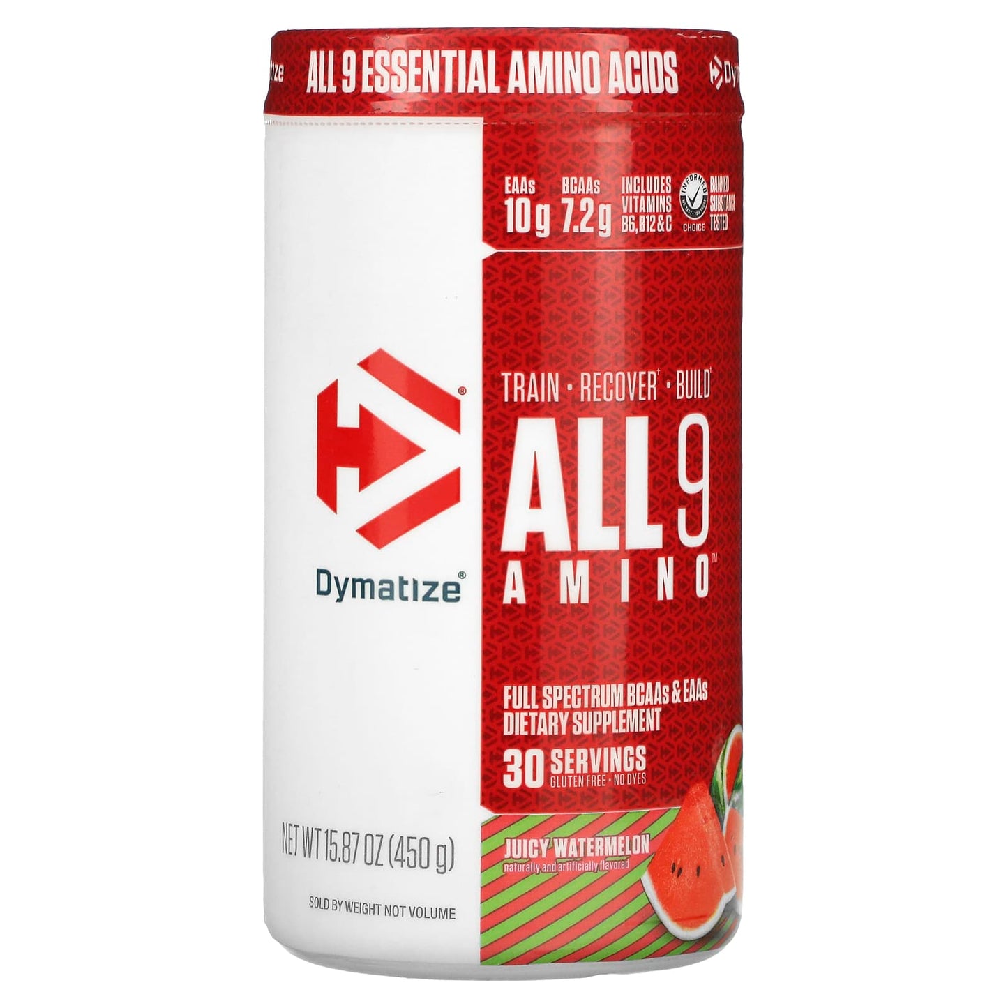 Dymatize-ALL9AMINO-Juicy Watermelon-15.87 oz (450 g)