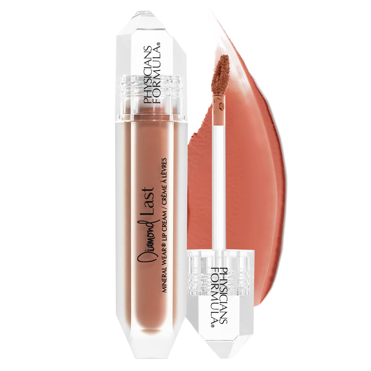 Physicians Formula, Diamond Last, Mineral Wear Lip Cream, 1712799 Topaz Taupe, 0.16 fl oz (4.8 ml)