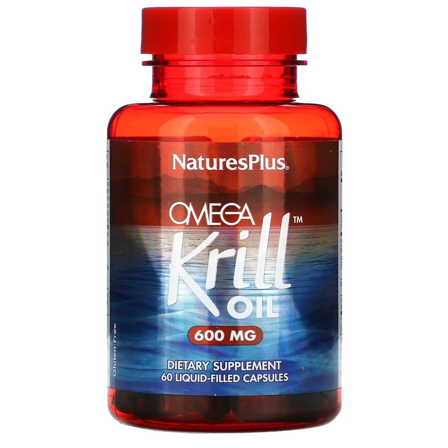 NaturesPlus-Omega Krill Oil-600 mg-60 Liquid-Filled Capsules