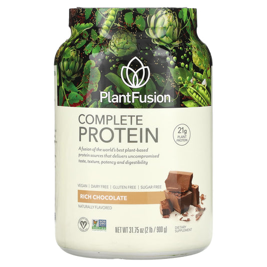 PlantFusion-Complete Protein-Rich Chocolate-2 lb (900 g)