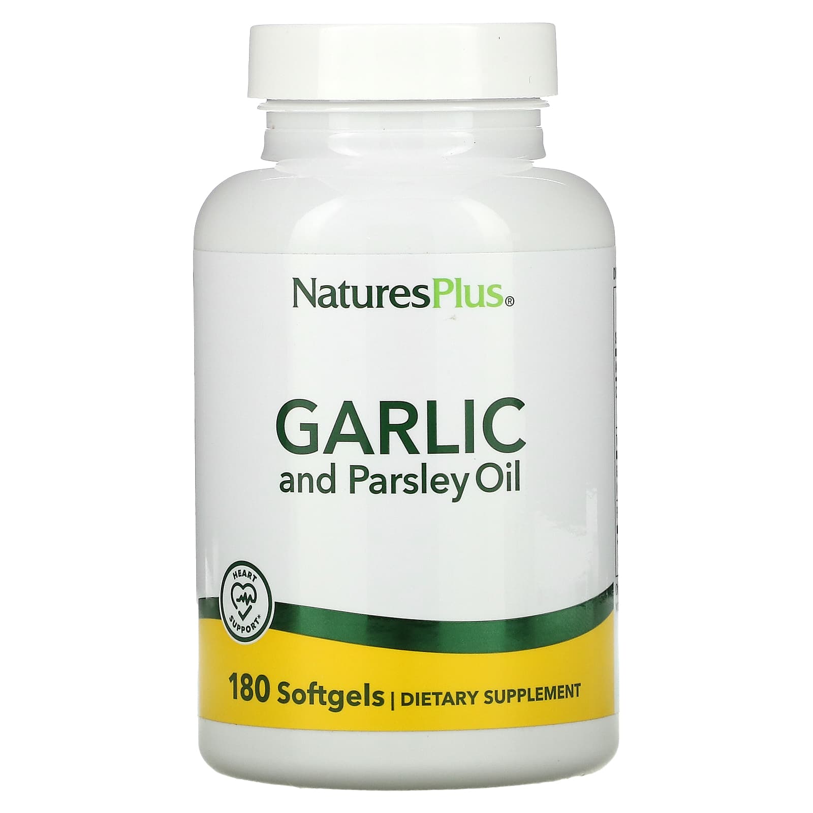 NaturesPlus-Garlic and Parsley Oil-180 Softgels