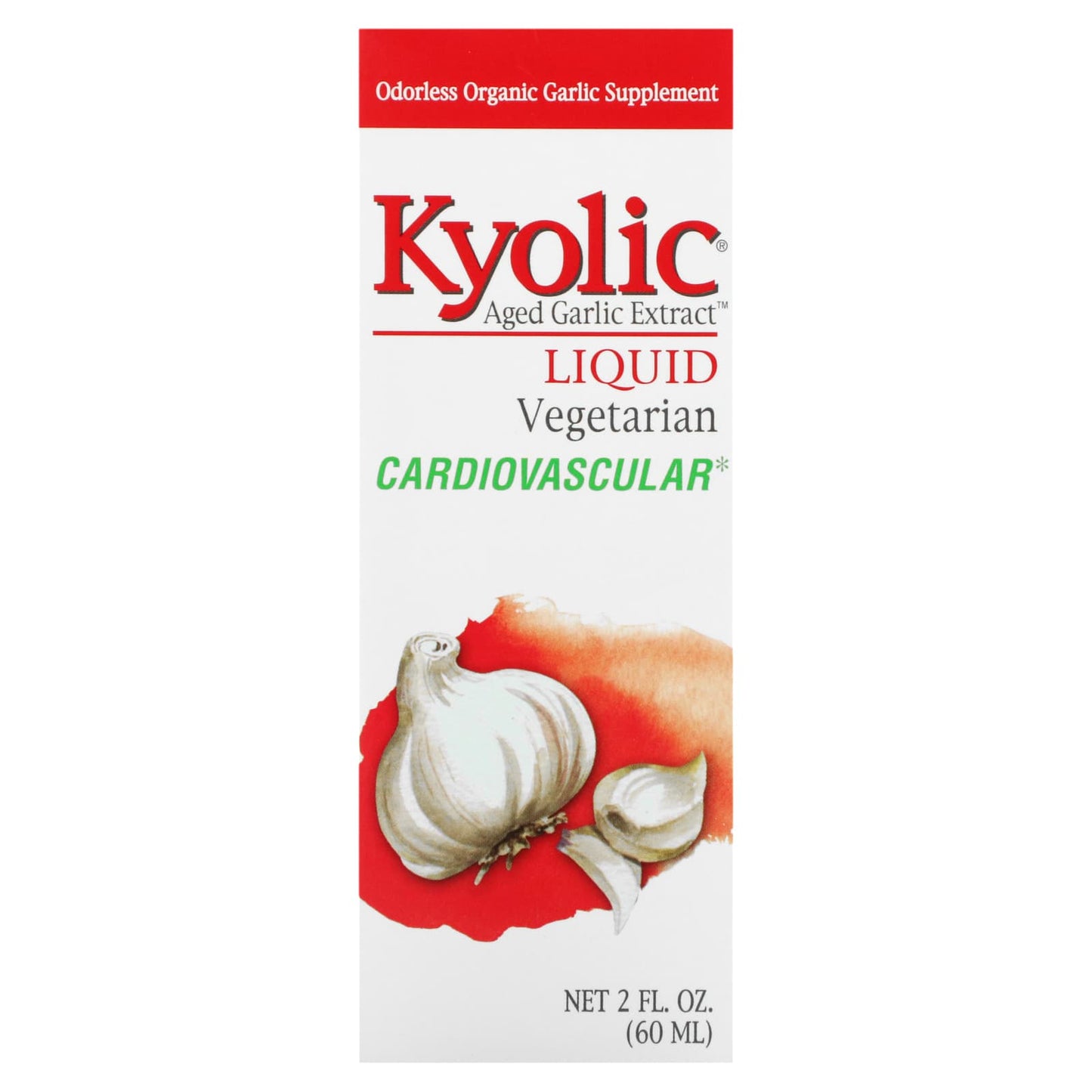 Kyolic-Aged Garlic Extract-Liquid- 2 fl oz (60 ml)