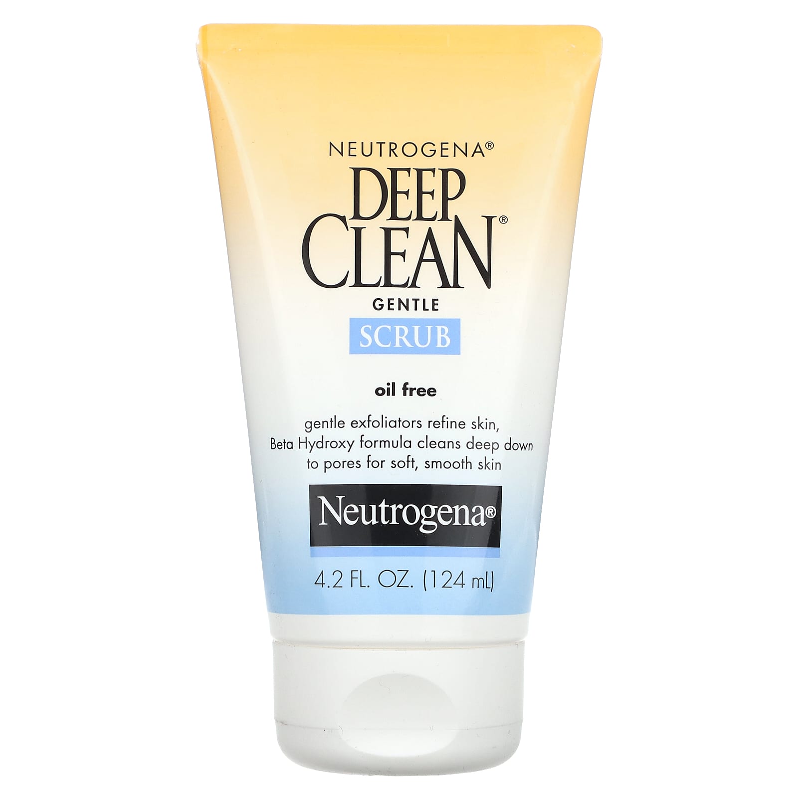 Neutrogena-Deep Clean-Gentle Scrub-4.2 fl oz (124 ml)