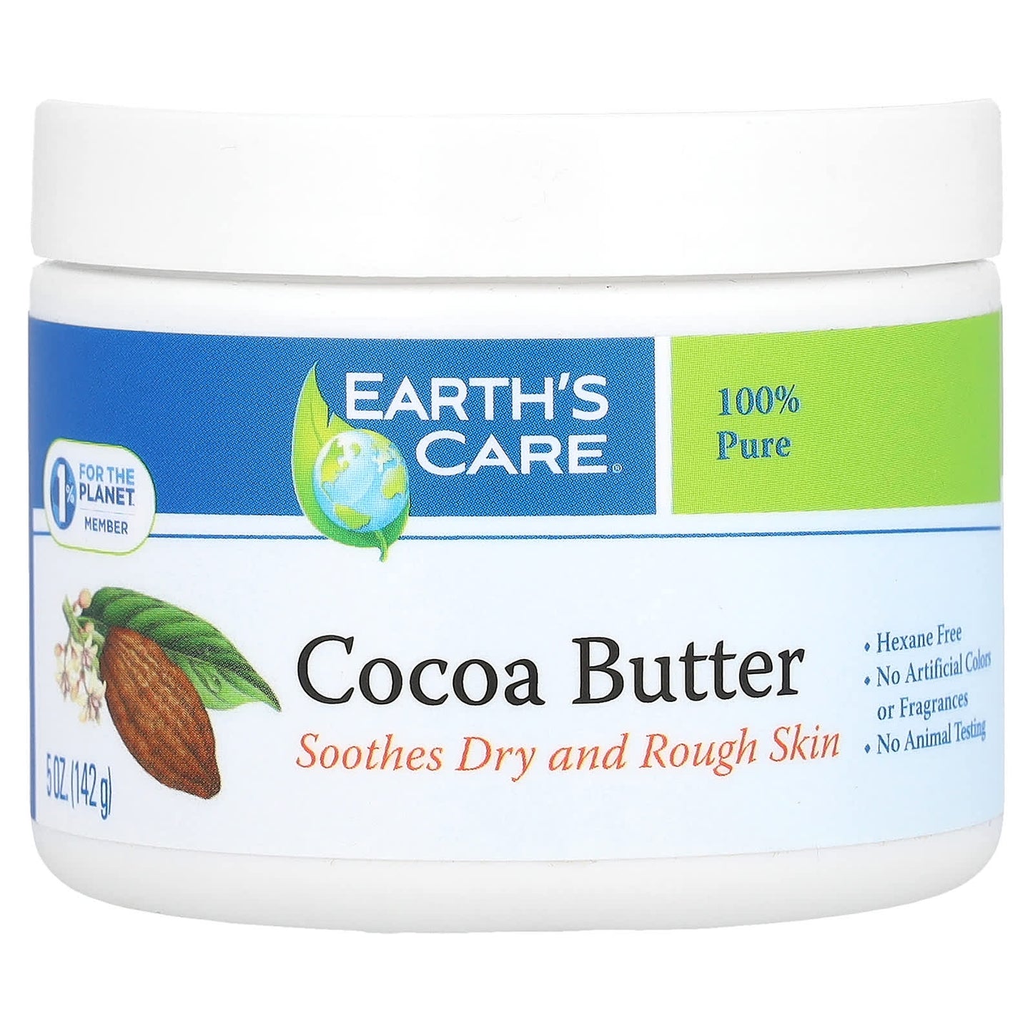 Earth's Care-Cocoa Butter-5 oz (142 g)