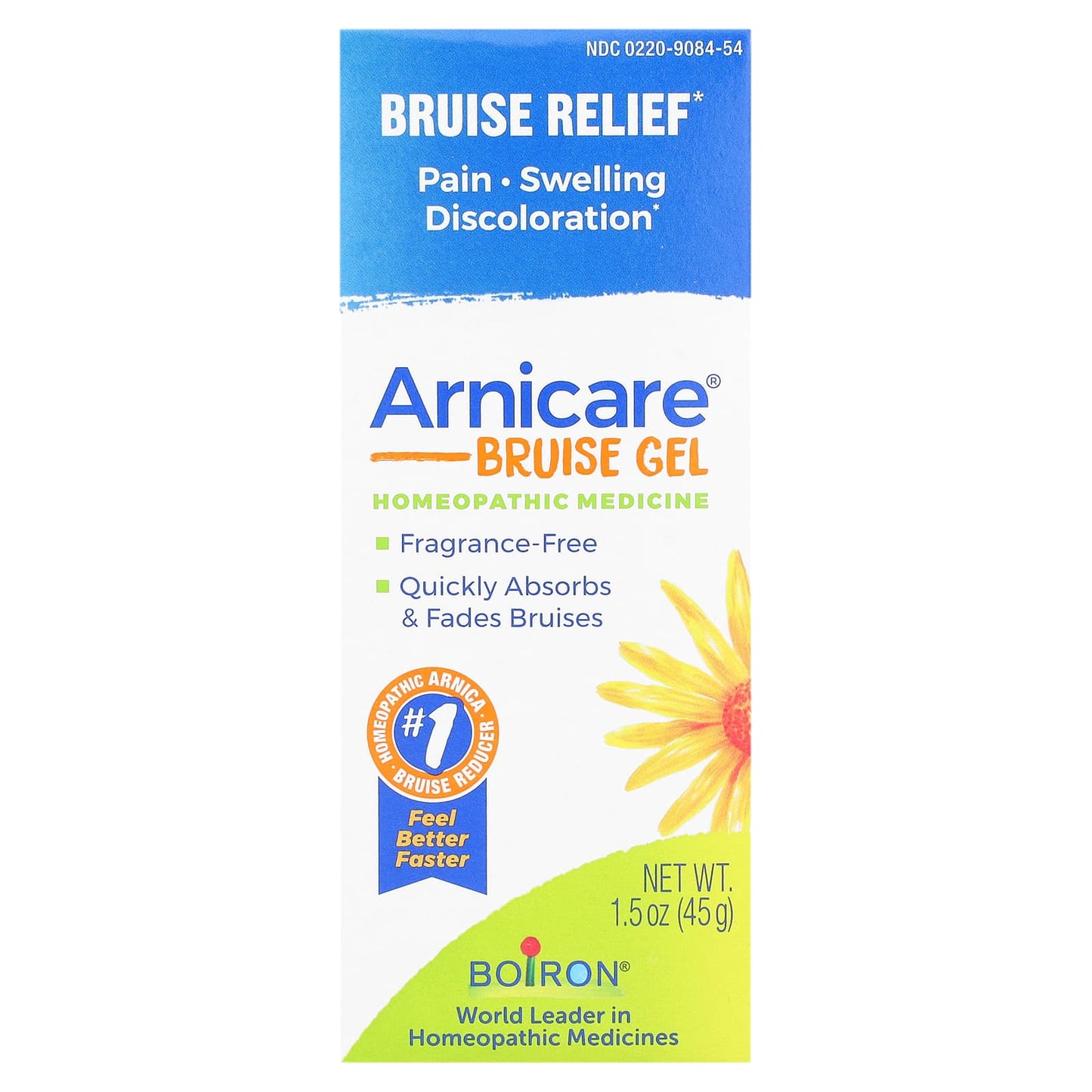 Boiron, Arnicare, Bruise Relief Gel, Fragrance-Free, 1.5 oz (45 g)