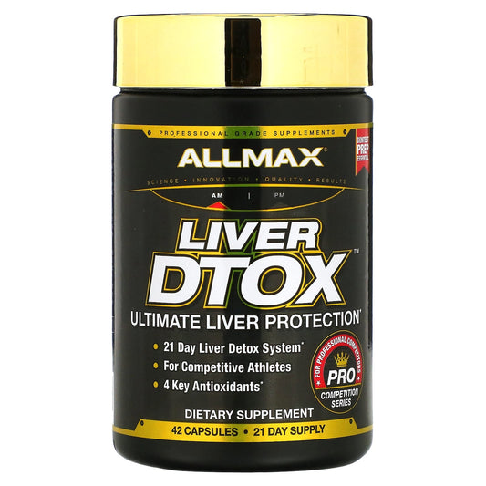 ALLMAX-Liver Dtox Ultimate Liver Protection-42 Capsules