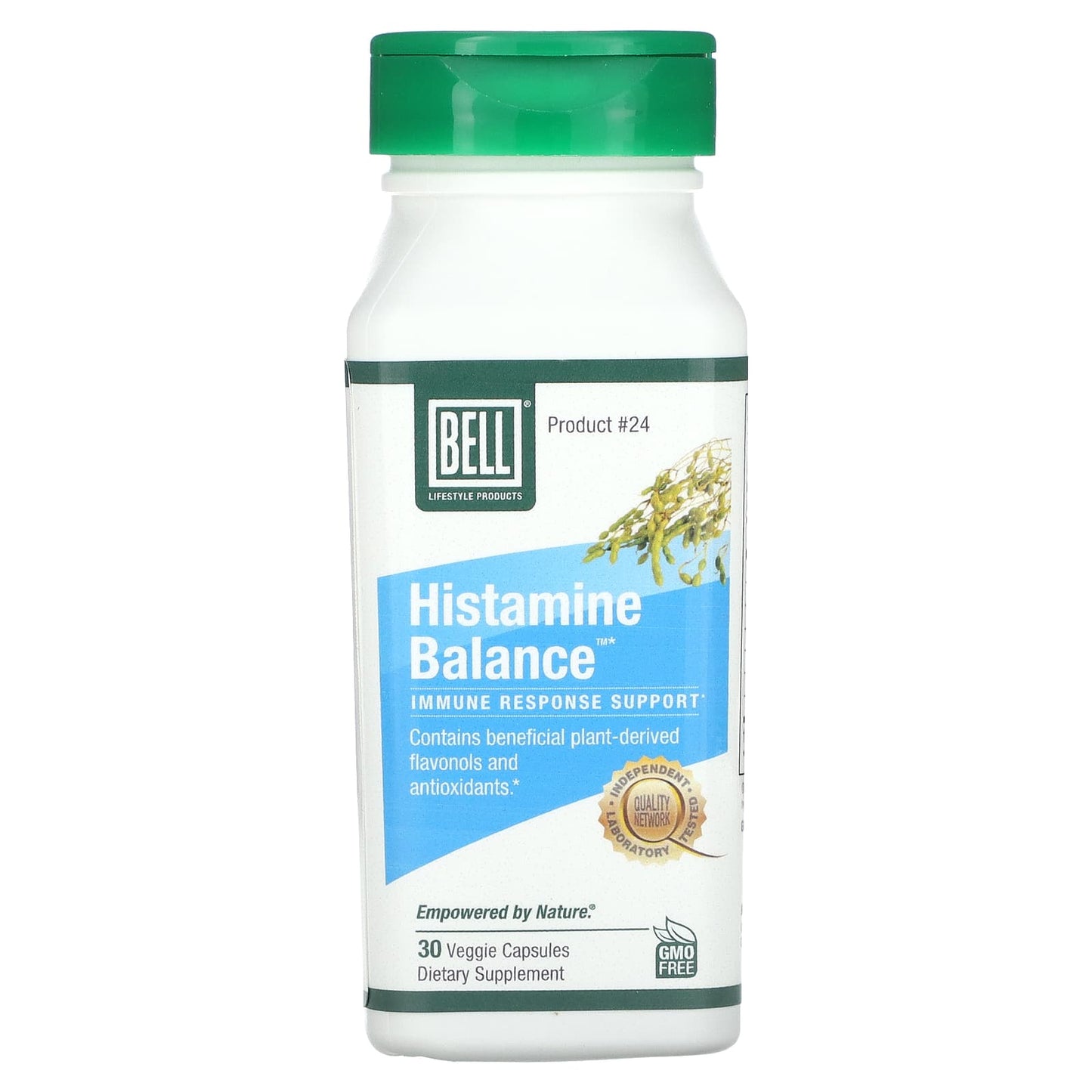 Bell Lifestyle, Histamine Balance, 30 Veggie Capsules