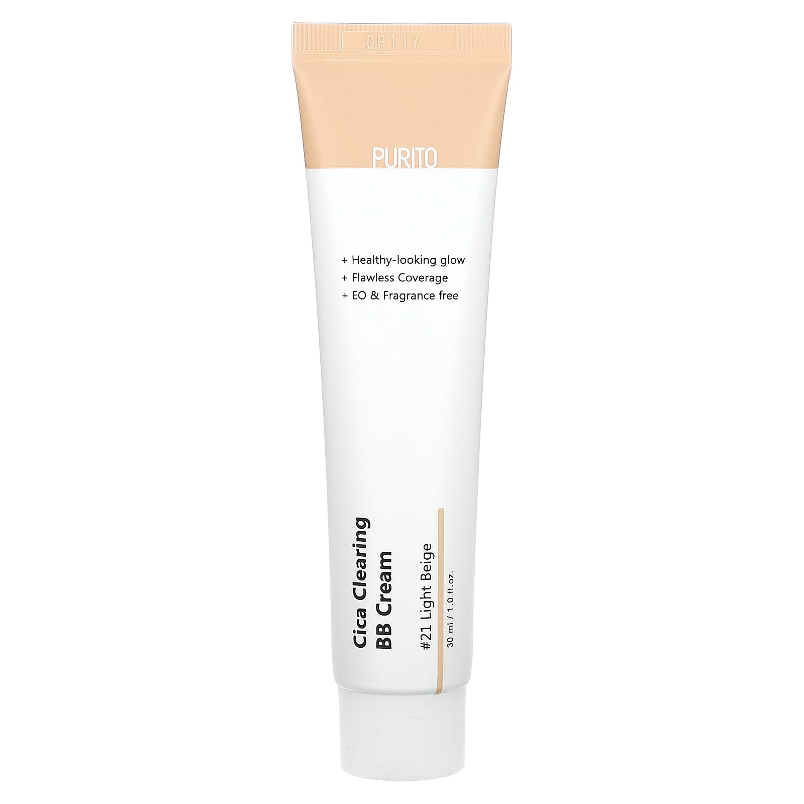 Purito-Cica Clearing BB Cream-21 Light Beige-1 fl oz (30 ml)