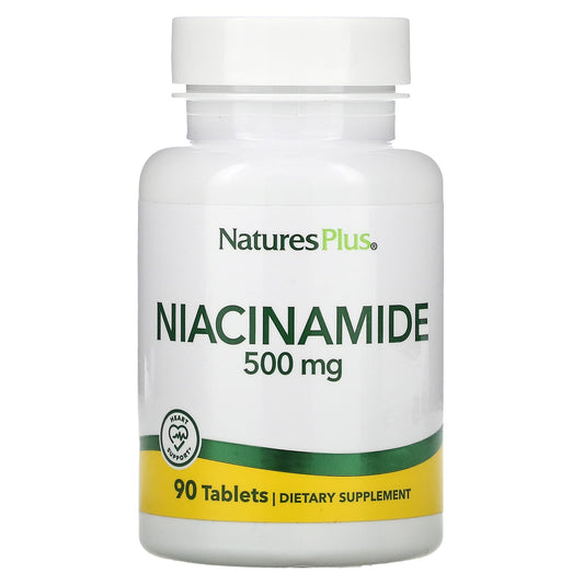 NaturesPlus-Niacinamide-500 mg-90 Tablets