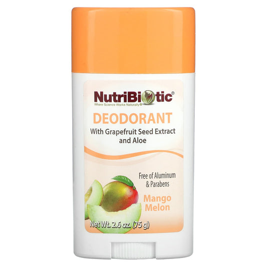 NutriBiotic-Deodorant-Mango Melon-2.6 oz (75 g)