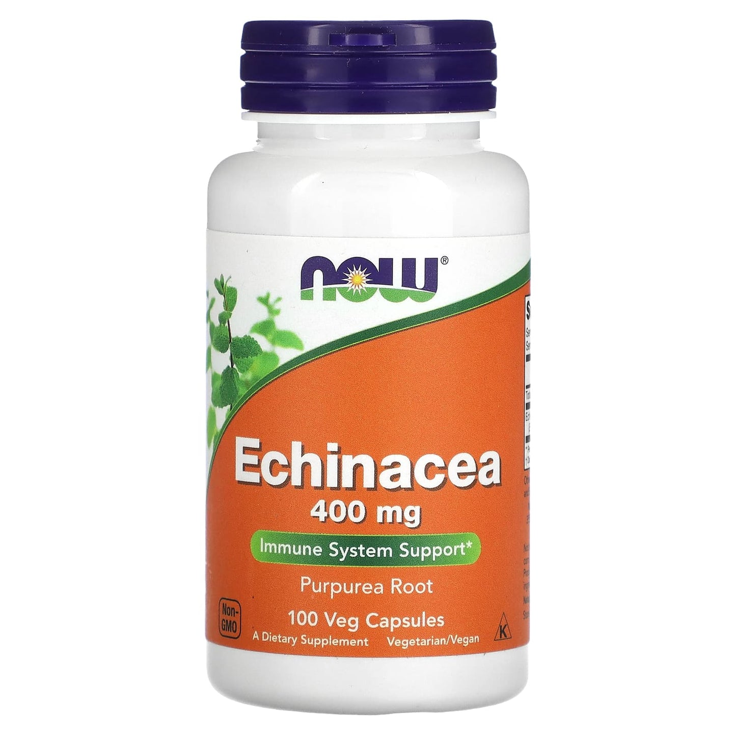 NOW Foods-Echinacea-400 mg-100 Veg Capsules