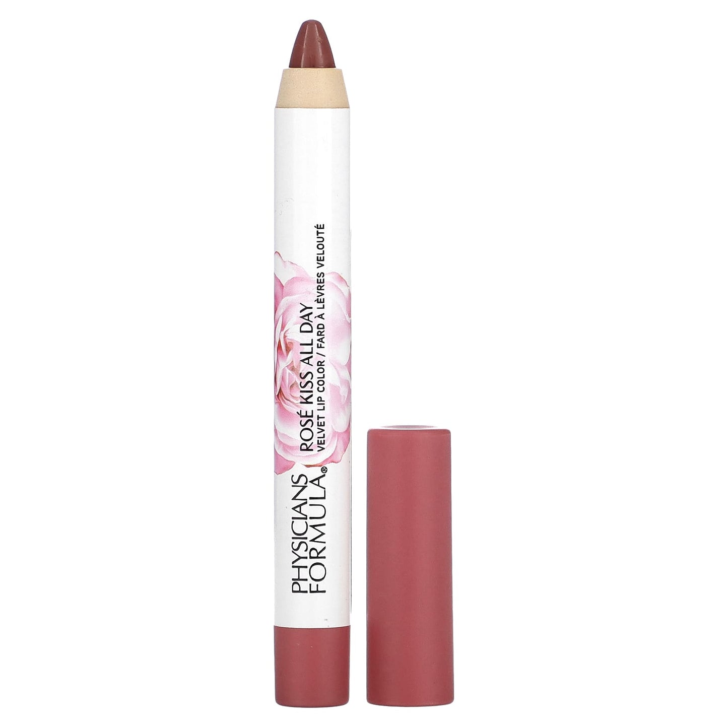 Physicians Formula-Rose Kiss All Day-Velvet Lip Color-First Kiss-0.15 oz (4.3 g)