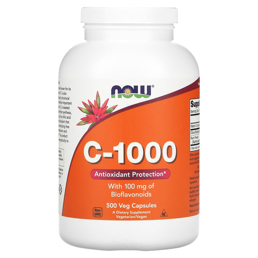 NOW Foods-C-1000-500 Veg Capsules