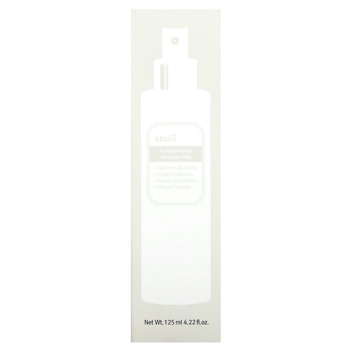 Dear, Klairs, Fundamental Ampule Mist, 4.22 fl oz (125 ml)