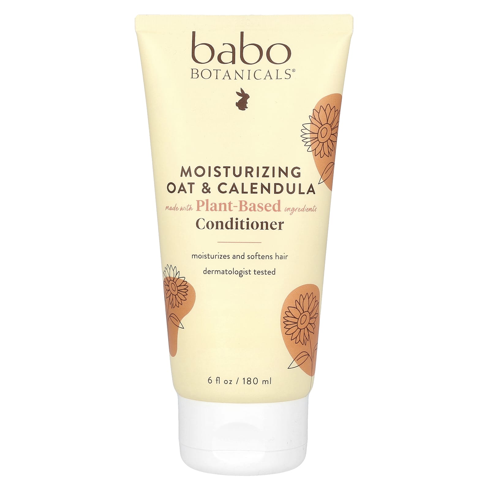 Babo Botanicals-Moisturizing Conditioner-For All Hair Types-Oat & Calendula-6 fl oz (180 ml)