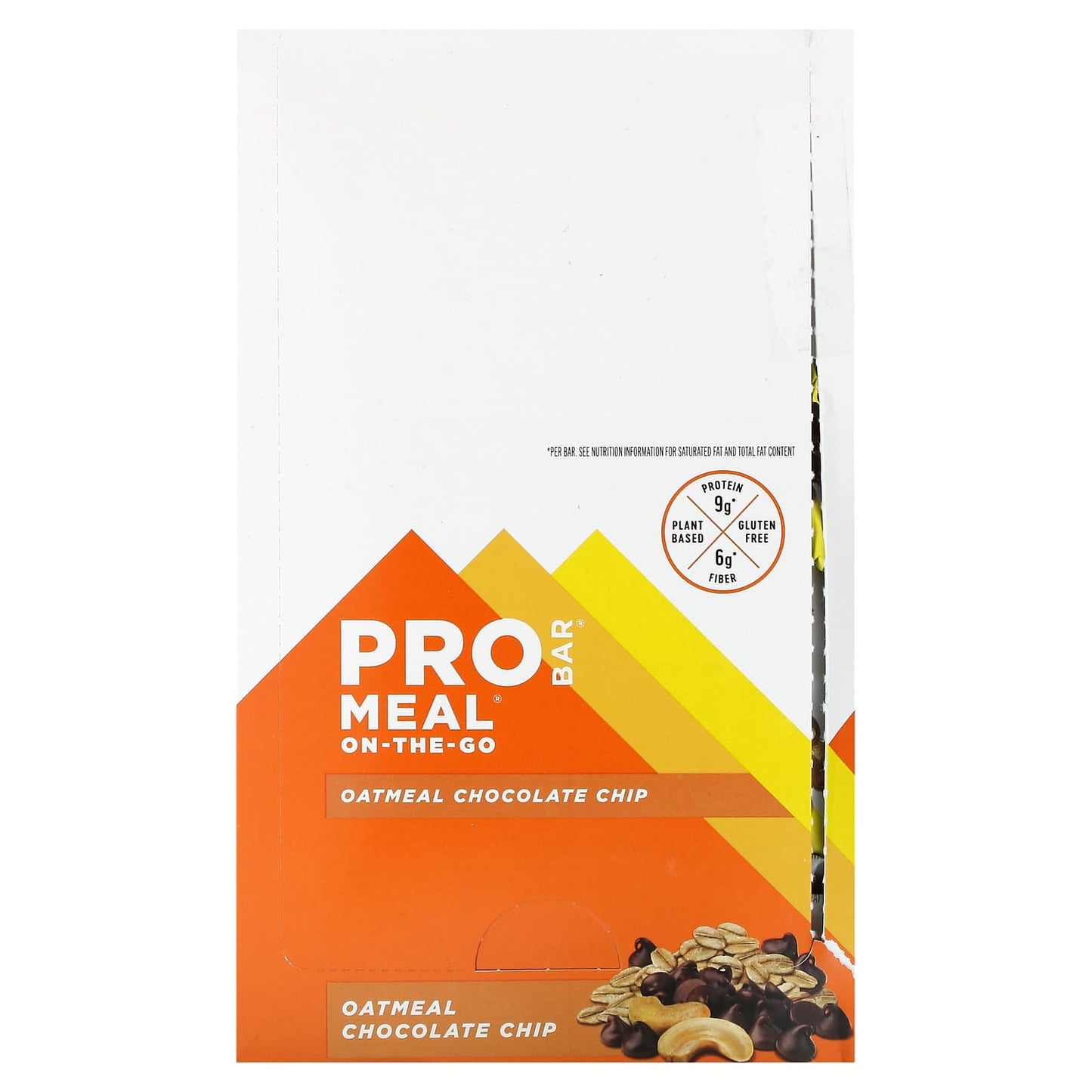 ProBar-Meal-On-The-Go-Oatmeal Chocolate Chip-12 Bars-3 oz (85 g) Each