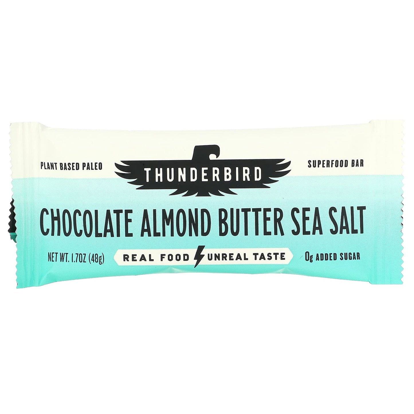 Thunderbird, Superfood  Bar, Chocolate Almond Butter Sea Salt, 12 Bars, 1.7 oz (48 g) Each