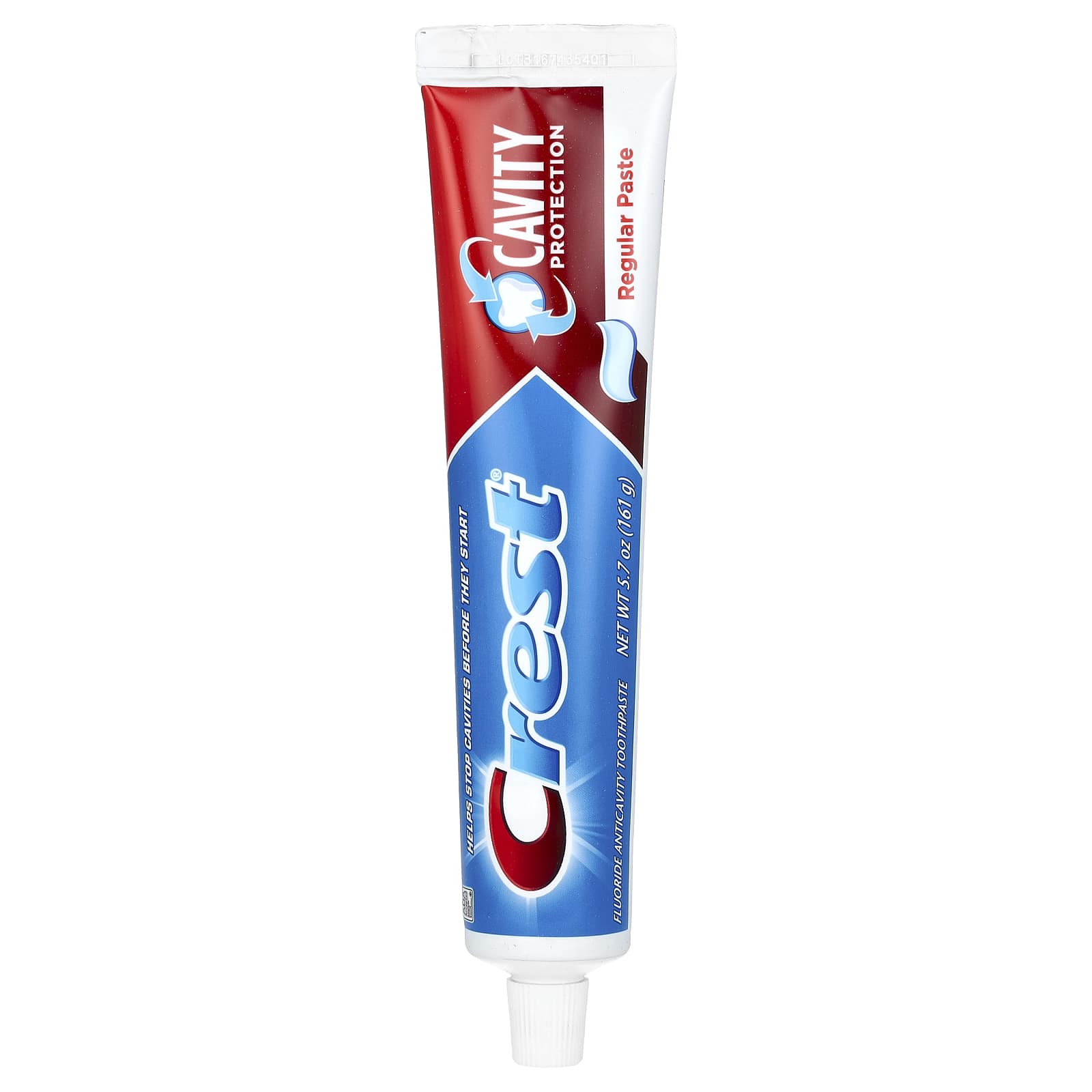 Crest-Cavity Protection-Fluoride Anticavity Toothpaste-Regular-5.7 oz (161 g)