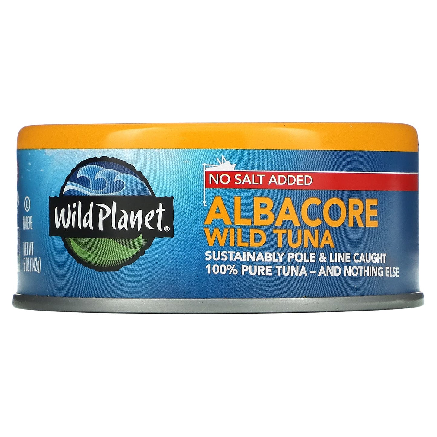 Wild Planet-Wild Albacore Tuna-No Salt Added-5 oz (142 g)