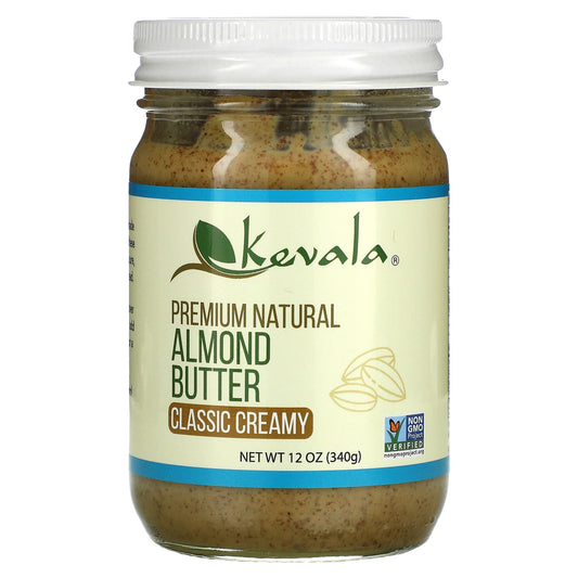 Kevala-Almond Butter-Classic Creamy-12 oz (340 g)